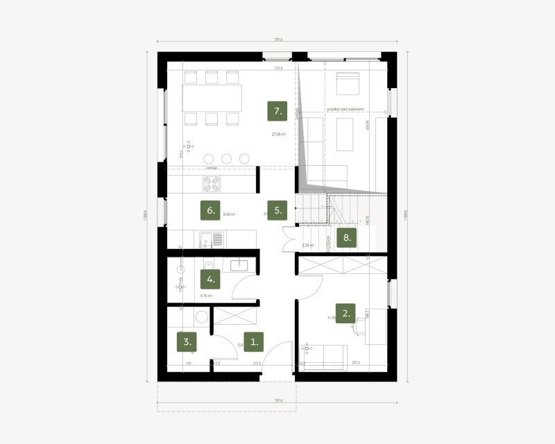 Parter - Bez garażu